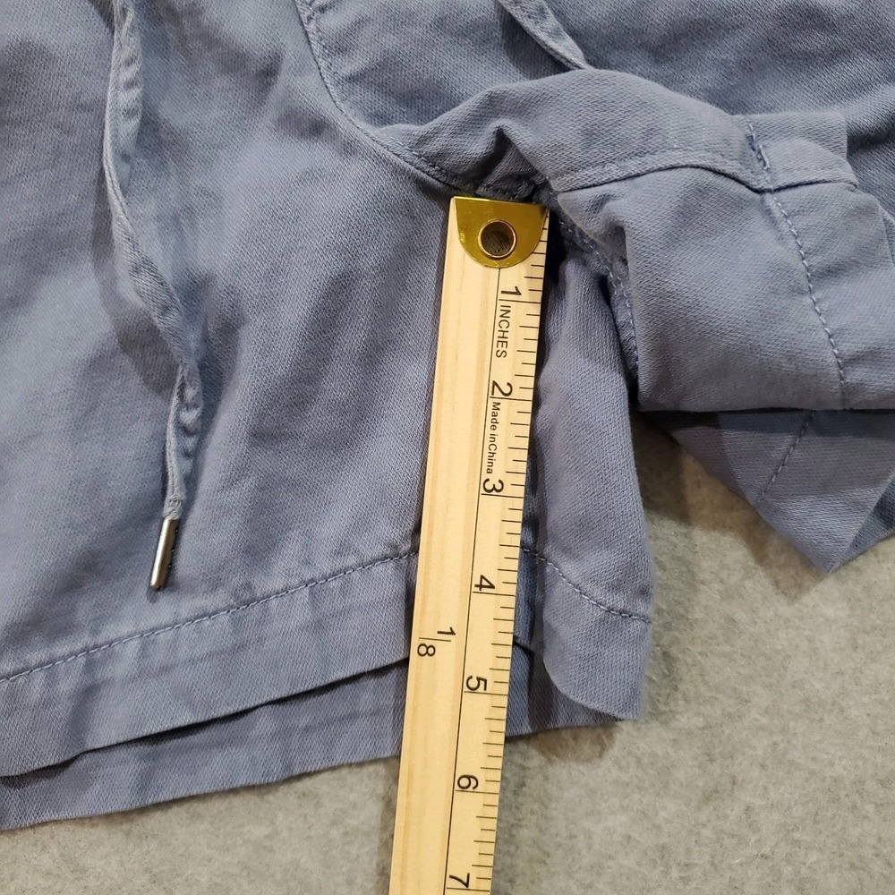 Orvis Women's Pull on Shorts Size Large 1752052 Blue Drawstring - Picture 5 of 10